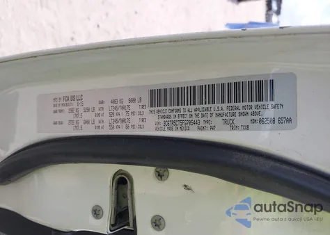 2015 Ram 2500 Tradesman из США, поврежденный, VIN 3C6TR5CT5FG705443